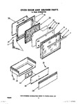 Diagram for 07 - Oven Door And Drawer