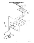 Diagram for 03 - Broiler & Oven Burner