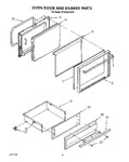 Diagram for 08 - Oven Door And Drawer