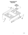 Diagram for 02 - Cooktop