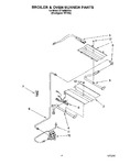 Diagram for 04 - Broiler & Oven Burner