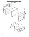 Diagram for 07 - Oven Door And Drawer