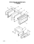 Diagram for 06 - Oven Door And Drawer