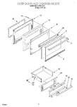 Diagram for 06 - Oven Door And Drawer