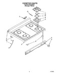 Diagram for 02 - Cooktop