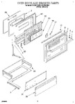 Diagram for 05 - Oven Door And Drawer