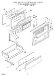 Diagram for 05 - Oven Door And Drawer