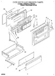 Diagram for 05 - Oven Door And Drawer