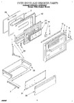 Diagram for 05 - Oven Door And Drawer