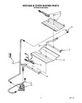 Diagram for 03 - Broiler And Oven Burner