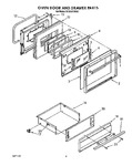 Diagram for 08 - Oven Door And Drawer