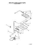 Diagram for 05 - Broiler & Oven Burner