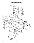 Diagram for 04 - Cooktop Burner