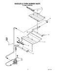 Diagram for 02 - Broiler And Oven Burner