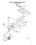 Diagram for 02 - Broiler And Oven Burner