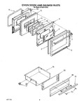 Diagram for 07 - Oven Door And Drawer