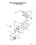 Diagram for 05 - Broiler And Oven Burner