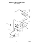 Diagram for 04 - Broiler & Oven Burner