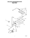 Diagram for 04 - Broiler & Oven Burner