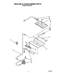 Diagram for 08 - Broiler And Oven Burner