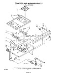 Diagram for 07 - Cook Top And Manifold , Literature