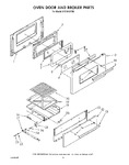 Diagram for 06 - Oven Door And Broiler