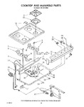 Diagram for 07 - Cooktop And Manifold , Lit/optional