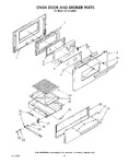 Diagram for 06 - Oven Door And Broiler