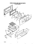 Diagram for 06 - Oven Door And Broiler