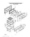 Diagram for 06 - Oven Door And Broiler