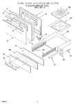 Diagram for 03 - Oven Door And Broiler