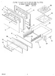 Diagram for 03 - Oven Door And Broiler