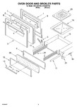 Diagram for 03 - Oven Door And Broiler