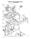 Diagram for 06 - Cooktop And Manifold, Lit/optional