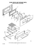 Diagram for 06 - Oven Door And Broiler