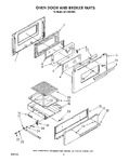 Diagram for 06 - Oven Door And Broiler