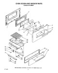 Diagram for 06 - Oven Door And Broiler