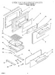 Diagram for 04 - Oven Door And Broiler