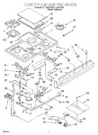 Diagram for 05 - Cooktop And Manifold, Literature