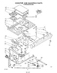 Diagram for 07 - Cooktop And Manifold , Lit/optional