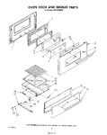 Diagram for 06 - Oven Door And Broiler