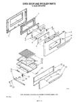 Diagram for 06 - Oven Door And Broiler