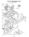 Diagram for 07 - Cooktop And Manifold , Lit/optional