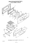 Diagram for 06 - Oven Door And Broiler