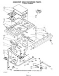 Diagram for 07 - Cooktop And Manifold , Lit/optional