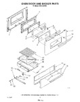 Diagram for 06 - Oven Door And Broiler