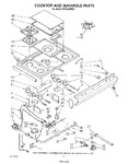 Diagram for 07 - Cooktop And Manifold , Lit/optional