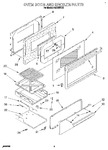 Diagram for 03 - Oven Door And Broiler