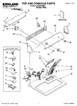 Diagram for 01 - Top And Console Parts