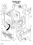 Diagram for 02 - Cabinet Parts